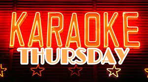 Thursday Night Karaoke at 7pm